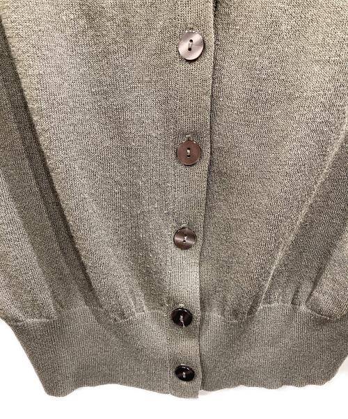JUSGLITTY（ジャスグリッティー）JUSGLITTY (ジャスグリッティー) シアーカーデVアンサンブル グレー サイズ:2の古着・服飾アイテム