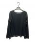 CADUNE (カデュネ) シアーカットソー ブラック サイズ:38：4000円