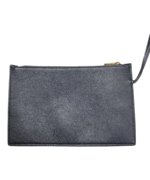 TOD'S（トッズ）TOD'S (トッズ) Tタイムレス レザー ショッピングバッグ ミディアム ブラックの古着・服飾アイテム
