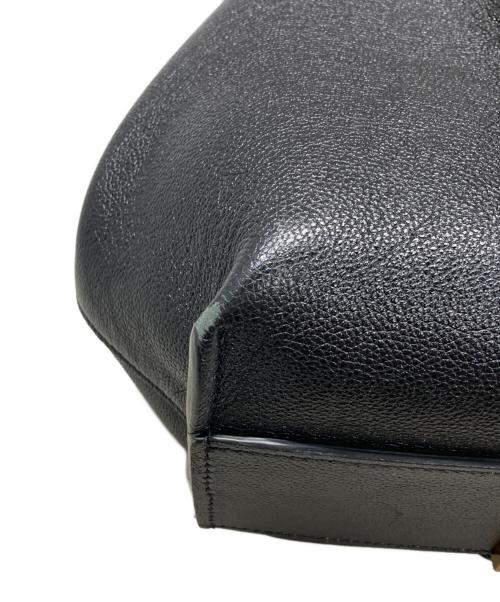 TOD'S（トッズ）TOD'S (トッズ) Tタイムレス レザー ショッピングバッグ ミディアム ブラックの古着・服飾アイテム