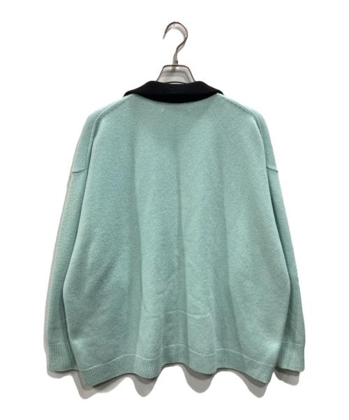 CULLNI（クルニ）CULLNI (クルニ) Wool Cashmere Skipper Knit グリーン サイズ:2の古着・服飾アイテム