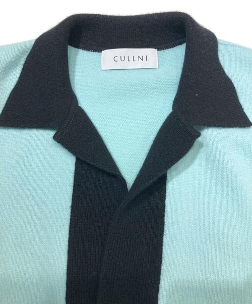 CULLNI（クルニ）CULLNI (クルニ) Wool Cashmere Skipper Knit グリーン サイズ:2の古着・服飾アイテム