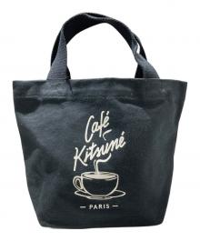 KAFE KITSUNE（カフェ キツネ）の古着「COFFEE CUP MINI TOTE BAG」｜ブラック