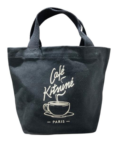 KAFE KITSUNE（カフェ キツネ）KAFE KITSUNE (カフェ キツネ) COFFEE CUP MINI TOTE BAG ブラック 未使用品の古着・服飾アイテム