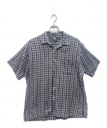 POLO RALPH LAUREN（ポロ・ラルフローレン）の古着「ADAMS チェックシャツ」｜ネイビー