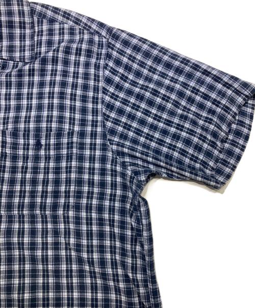POLO RALPH LAUREN（ポロ・ラルフローレン）POLO RALPH LAUREN (ポロ・ラルフローレン) ADAMS チェックシャツ ネイビー サイズ:Lの古着・服飾アイテム