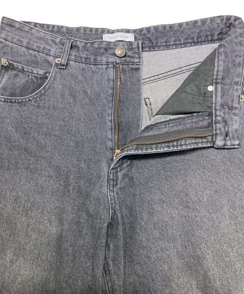 FREAK'S STORE（フリークスストア）FREAK'S STORE (フリークスストア) ワイドシルエット カーブデニムパンツ グレー サイズ:Mの古着・服飾アイテム