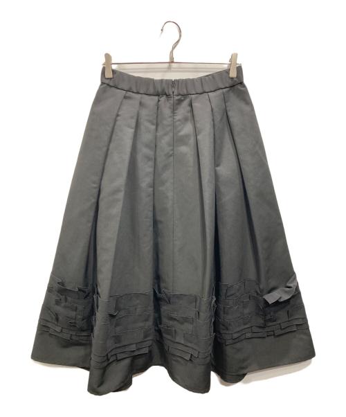 ADORE（アドーア）ADORE (アドーア) デコラティブヘムスカート ブラック サイズ:38の古着・服飾アイテム