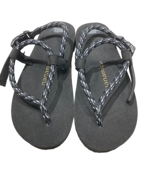 suicoke（スイコック）suicoke (スイコック) nanamica (ナナミカ) 別注 Kat-2 ブラック サイズ:23cmの古着・服飾アイテム