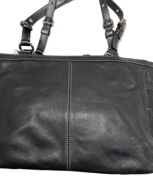 COACH（コーチ）COACH (コーチ) ハンドバッグ ブラックの古着・服飾アイテム