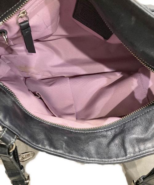 COACH（コーチ）COACH (コーチ) ハンドバッグ ブラックの古着・服飾アイテム