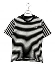 THE NORTH FACE（ザ ノース フェイス）の古着「S/S MULTI BORDER TEE（ショートスリーブ マルチボーダー ティー）」｜ブラック×ホワイト