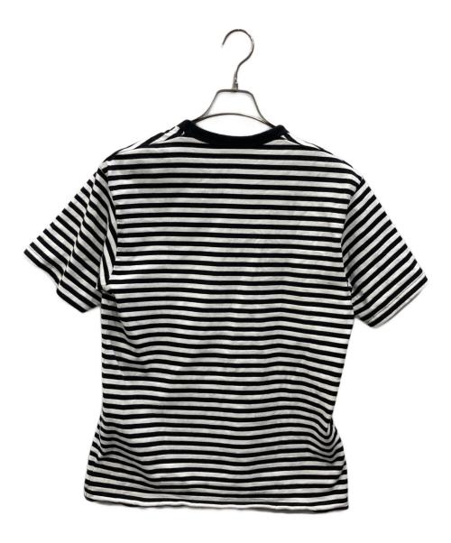 THE NORTH FACE（ザ ノース フェイス）THE NORTH FACE (ザ ノース フェイス) S/S MULTI BORDER TEE（ショートスリーブ マルチボーダー ティー） ブラック×ホワイト サイズ:SIZE Mの古着・服飾アイテム