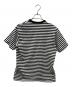 THE NORTH FACE (ザ ノース フェイス) S/S MULTI BORDER TEE（ショートスリーブ マルチボーダー ティー） ブラック×ホワイト サイズ:SIZE M：4000円