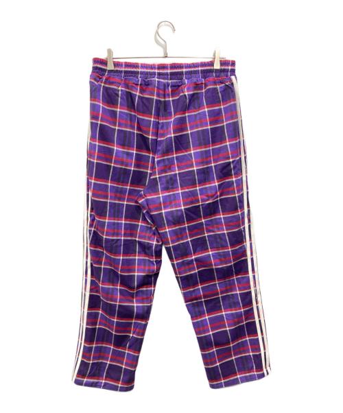 adidas Originals（アディダスオリジナル）adidas Originals (アディダスオリジナル) KORN TRACK PANT ブラック×パープル サイズ:XLの古着・服飾アイテム