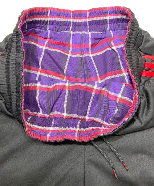 adidas Originals（アディダスオリジナル）adidas Originals (アディダスオリジナル) KORN TRACK PANT ブラック×パープル サイズ:XLの古着・服飾アイテム