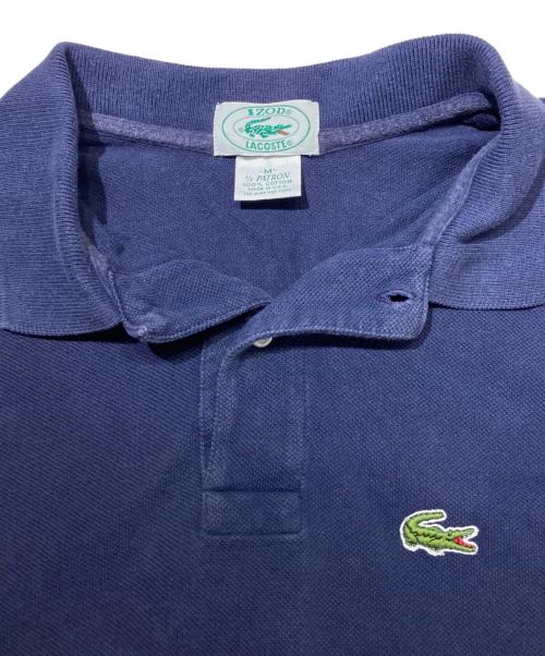 IZOD LACOSTE（アイゾッド ラコステ）IZOD LACOSTE (アイゾッド ラコステ) USA製 ポロシャツ ネイビー サイズ:Mの古着・服飾アイテム