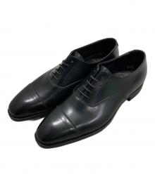 Crockett & Jones（クロケット＆ジョーンズ）の古着「AUDLEY オードリー ストレートチップシューズ」｜ブラック