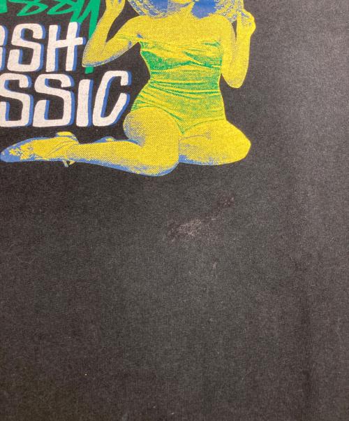 stussy（ステューシー）stussy (ステューシー) Fresh Classic Tee（フレッシュクラシックティー） ブラック サイズ:SIZE Mの古着・服飾アイテム