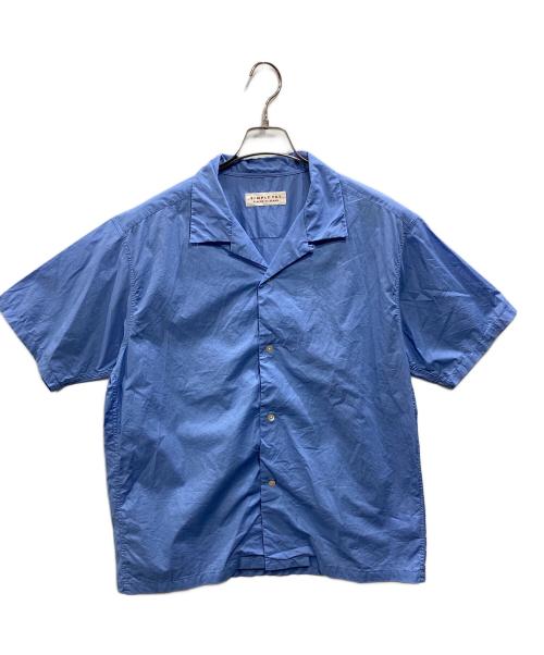 B:MING by BEAMS（ビーミングバイビームス）B:MING by BEAMS (ビーミングバイビームス) SIMPLE YET オリジナルコットン シャツ ブルー サイズ:Lの古着・服飾アイテム