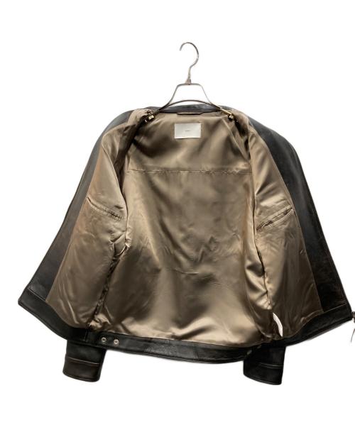 SUGARHILL（シュガーヒル）SUGARHILL (シュガーヒル) OIL HORSE SINGLE RIDERS JACKET ブラウン サイズ:2の古着・服飾アイテム