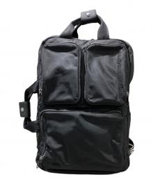 DIESEL（ディーゼル）の古着「ナイロンツイル 3WAYバッグ」｜ブラック
