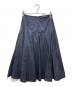 BORDERS at BALCONY (ボーダーズアットバルコニー) VOLUMY SHIRT SKIRT（ボリューミーシャツスカート） ネイビー サイズ:SIZE 36：6000円