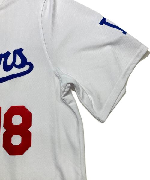 NIKE（ナイキ）NIKE (ナイキ) MLB (エムエルビー) ドジャース リミテッド レプリカユニフォーム ホワイト サイズ:Lの古着・服飾アイテム