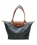 LONGCHAMPロンシャン）の古着「Le Pliage トートバッグ」｜グレー