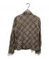 DAKS LONDON (ダックスロンドン) ハウスチェック フリルシャツ マルチカラー サイズ:SIZE 40：5000円