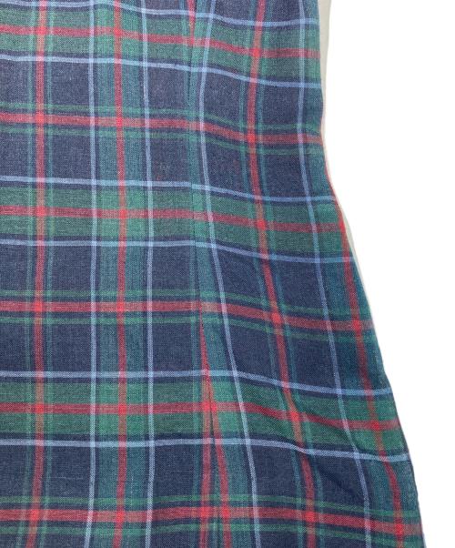DAKS（ダックス）DAKS (ダックス) タータンチェック シアージャケット グリーン サイズ:11ARの古着・服飾アイテム