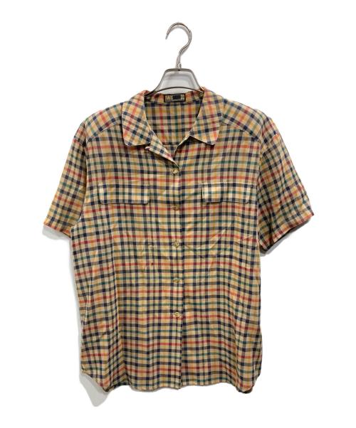 DAKS（ダックス）DAKS (ダックス) チェック柄セットアップ イエロー サイズ:11Rの古着・服飾アイテム