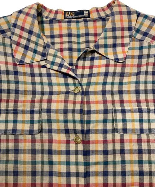 DAKS（ダックス）DAKS (ダックス) チェック柄セットアップ イエロー サイズ:11Rの古着・服飾アイテム