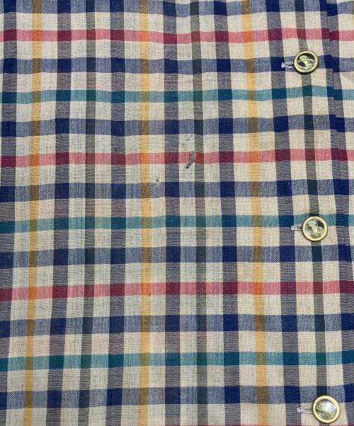 DAKS（ダックス）DAKS (ダックス) チェック柄セットアップ イエロー サイズ:11Rの古着・服飾アイテム