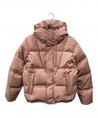 JOURNAL STANDARDジャーナルスタンダード）の古着「LASKAair HOOD DOWN ダウンジャケット」｜ピンク