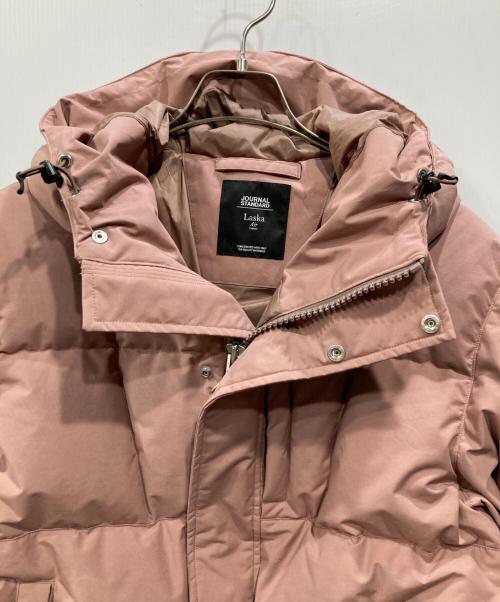 JOURNAL STANDARD（ジャーナルスタンダード）JOURNAL STANDARD (ジャーナルスタンダード) LASKAair HOOD DOWN ダウンジャケット ピンク サイズ:Sの古着・服飾アイテム