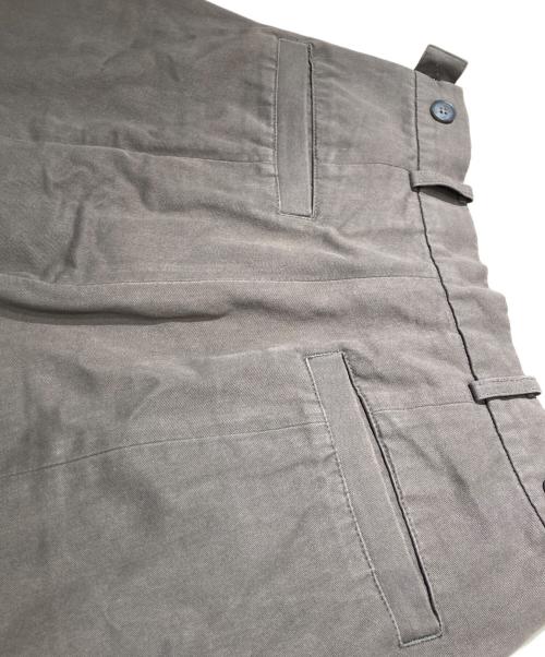 UNGRID（アングリッド）UNGRID (アングリッド) コクーンチノパンツ ブラウン サイズ:Mの古着・服飾アイテム