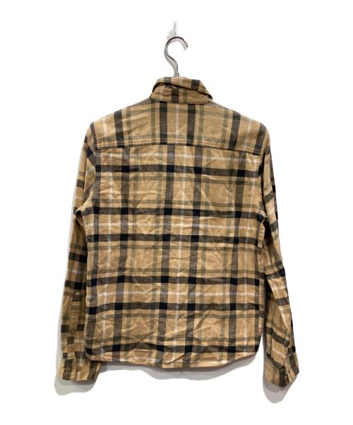 Patagonia（パタゴニア）Patagonia (パタゴニア) ライトウェイト フィヨルド フランネル シャツ ベージュ サイズ:XSの古着・服飾アイテム