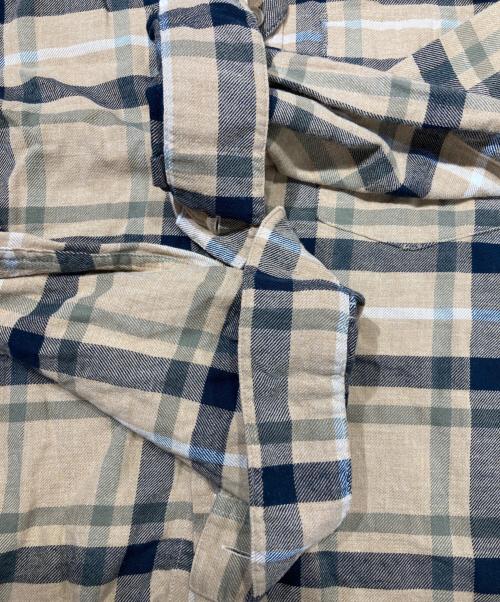 Patagonia（パタゴニア）Patagonia (パタゴニア) ライトウェイト フィヨルド フランネル シャツ ベージュ サイズ:XSの古着・服飾アイテム