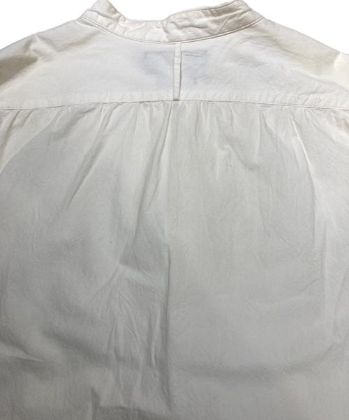 POLO RALPH LAUREN（ポロ・ラルフローレン）POLO RALPH LAUREN (ポロ・ラルフローレン) バンドカラーシャツ ホワイト サイズ:Mの古着・服飾アイテム