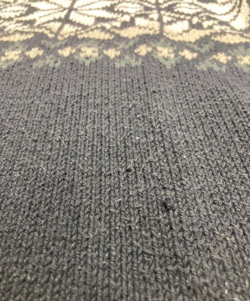 POLO SPORT（ポロスポーツ）POLO SPORT (ポロスポーツ) ノルディック柄タートルネックニット ブラック サイズ:Mの古着・服飾アイテム