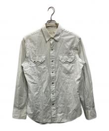 RRL（ダブルアールエル）の古着「ウエスタンシャツ」｜スカイブルー