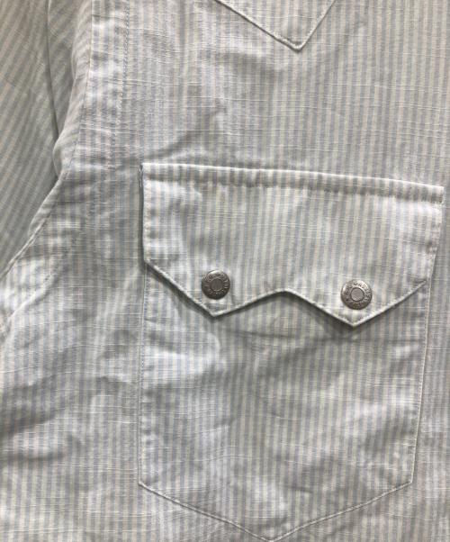 RRL（ダブルアールエル）RRL (ダブルアールエル) ウエスタンシャツ スカイブルー サイズ:Sの古着・服飾アイテム