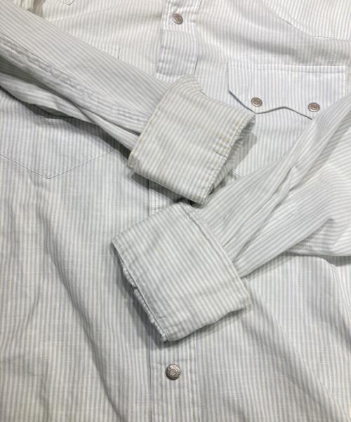 RRL（ダブルアールエル）RRL (ダブルアールエル) ウエスタンシャツ スカイブルー サイズ:Sの古着・服飾アイテム