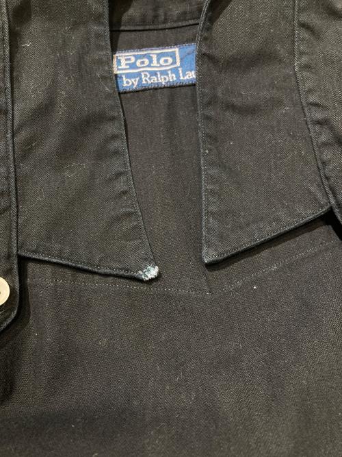 POLO RALPH LAUREN（ポロ・ラルフローレン）POLO RALPH LAUREN (ポロ・ラルフローレン) ウエスタンシャツ ブラック サイズ:SIZE Mの古着・服飾アイテム