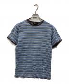 RRLダブルアールエル）の古着「ボーダーTシャツ」｜ブルー