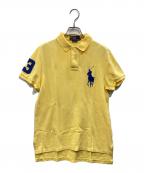 POLO RALPH LAURENポロ・ラルフローレン）の古着「ビッグポニーポロシャツ」｜イエロー