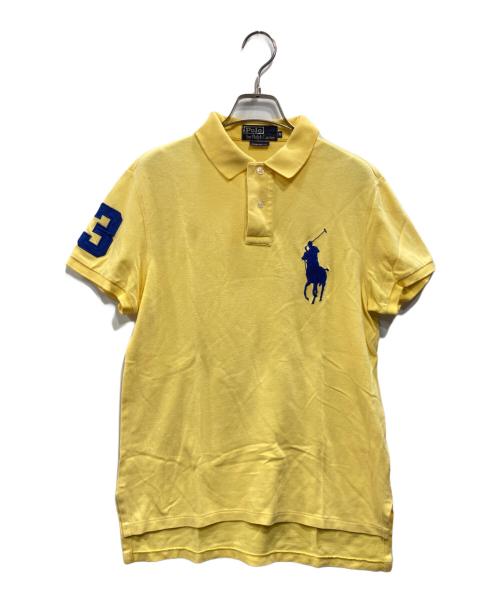 POLO RALPH LAUREN（ポロ・ラルフローレン）POLO RALPH LAUREN (ポロ・ラルフローレン) ビッグポニーポロシャツ イエロー サイズ:Mの古着・服飾アイテム