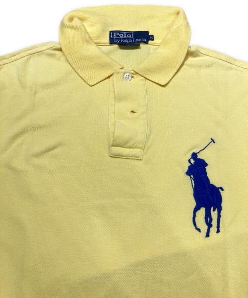 POLO RALPH LAUREN（ポロ・ラルフローレン）POLO RALPH LAUREN (ポロ・ラルフローレン) ビッグポニーポロシャツ イエロー サイズ:Mの古着・服飾アイテム
