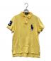 POLO RALPH LAUREN（ポロ・ラルフローレン）の古着「ビッグポニーポロシャツ」｜イエロー